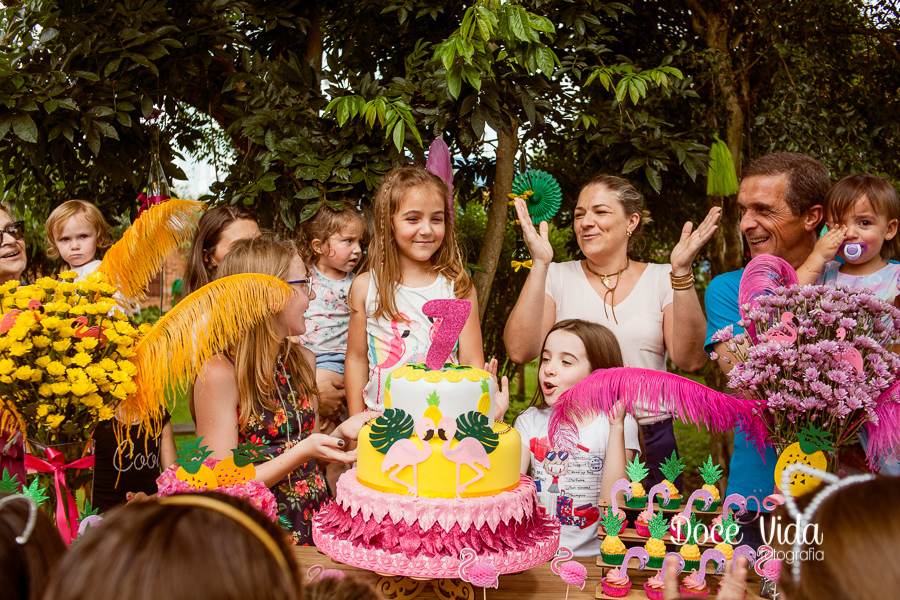 FOTOGRAFIA FESTA ANIVERSÁRIO INFANTIL MENINA 7 ANOS