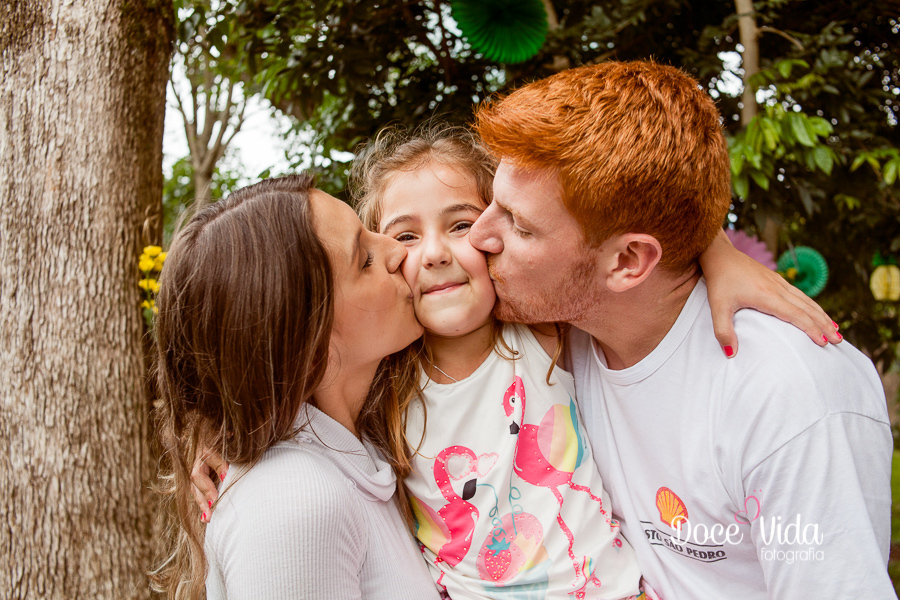 FOTOGRAFIA FESTA ANIVERSÁRIO INFANTIL FAMÍLIA 7 ANOS