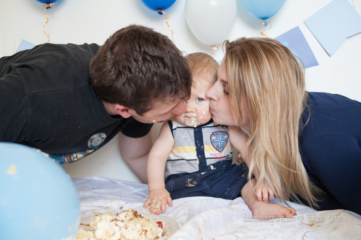 Smash the Cake Festa Aniversário família