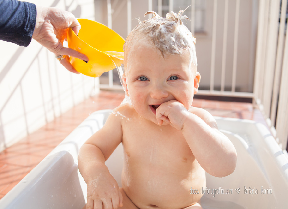 Smash the Cake Festa Aniversário banho