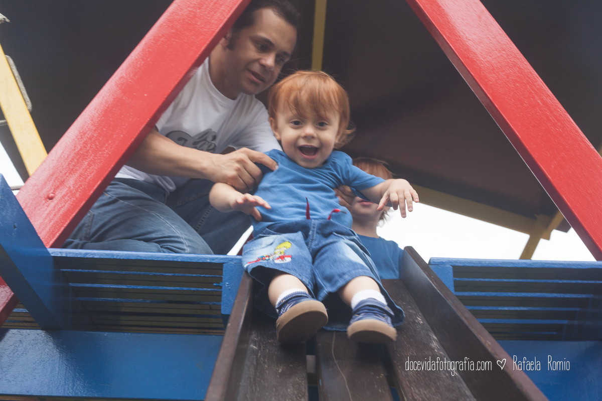 fotos familia trigemeos da Michele