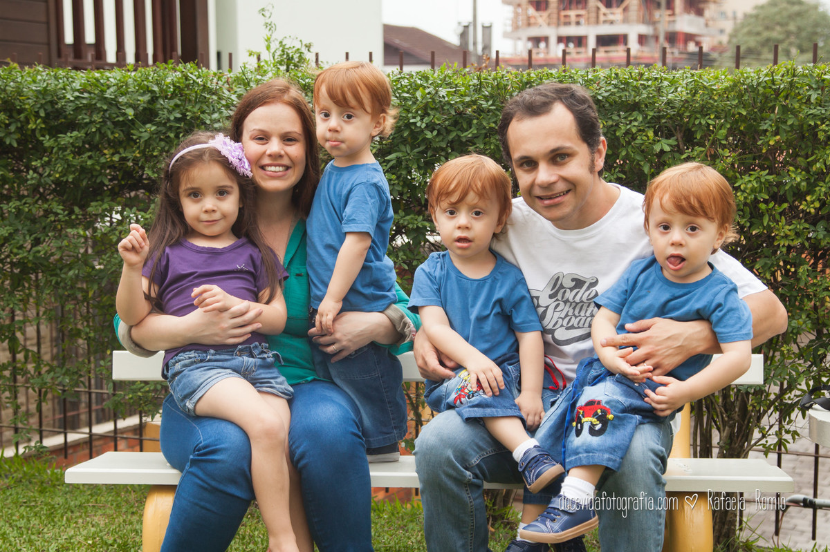 book familia trigemeos da Michele