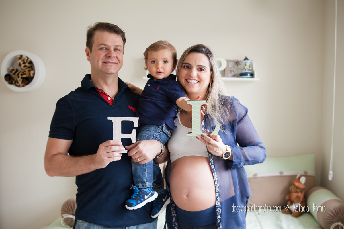foto gestante familia Caxias do Sul