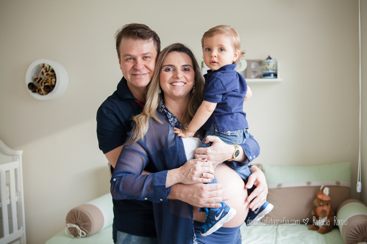 foto gestante familia Caxias do Sul