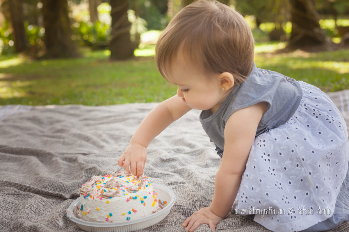 foto smash the cake crianças Caxias do Sul