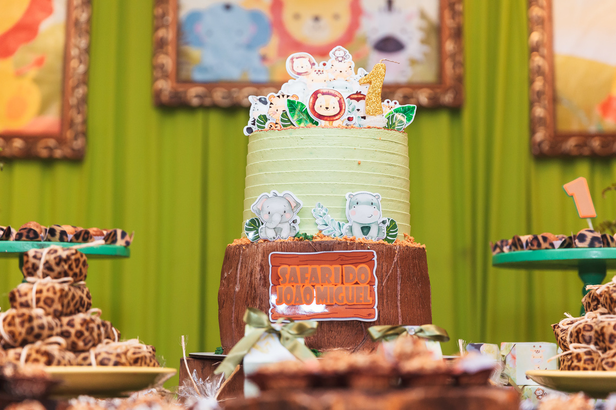 festa infantil-safari-plus buffet-criança-niver 1 ano-1 aninho