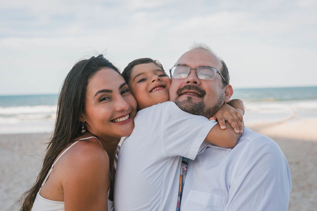 Ensaio de família paranaense no Porto das Dunas