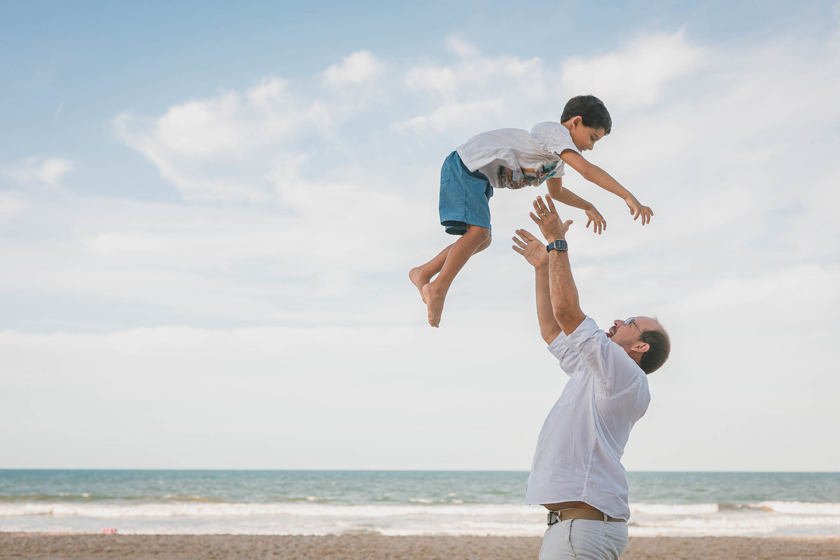 Ensaio de família paranaense no Porto das Dunas