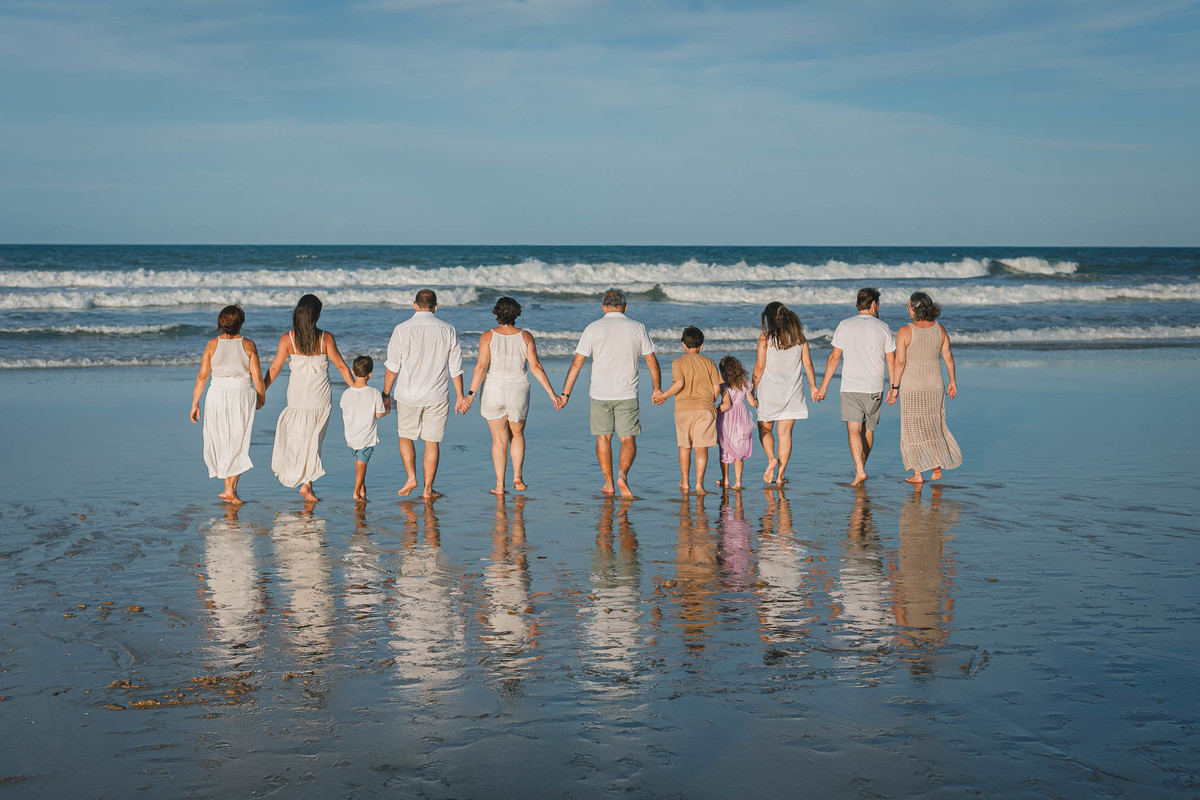 Ensaio de família paranaense no Porto das Dunas