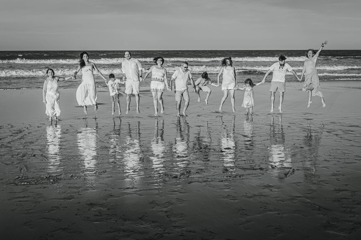 Ensaio de família paranaense no Porto das Dunas