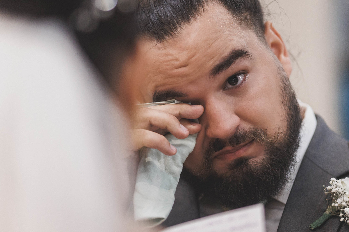 Cerimônia religiosa de casamento clássico no Mosteiro de São Bento.