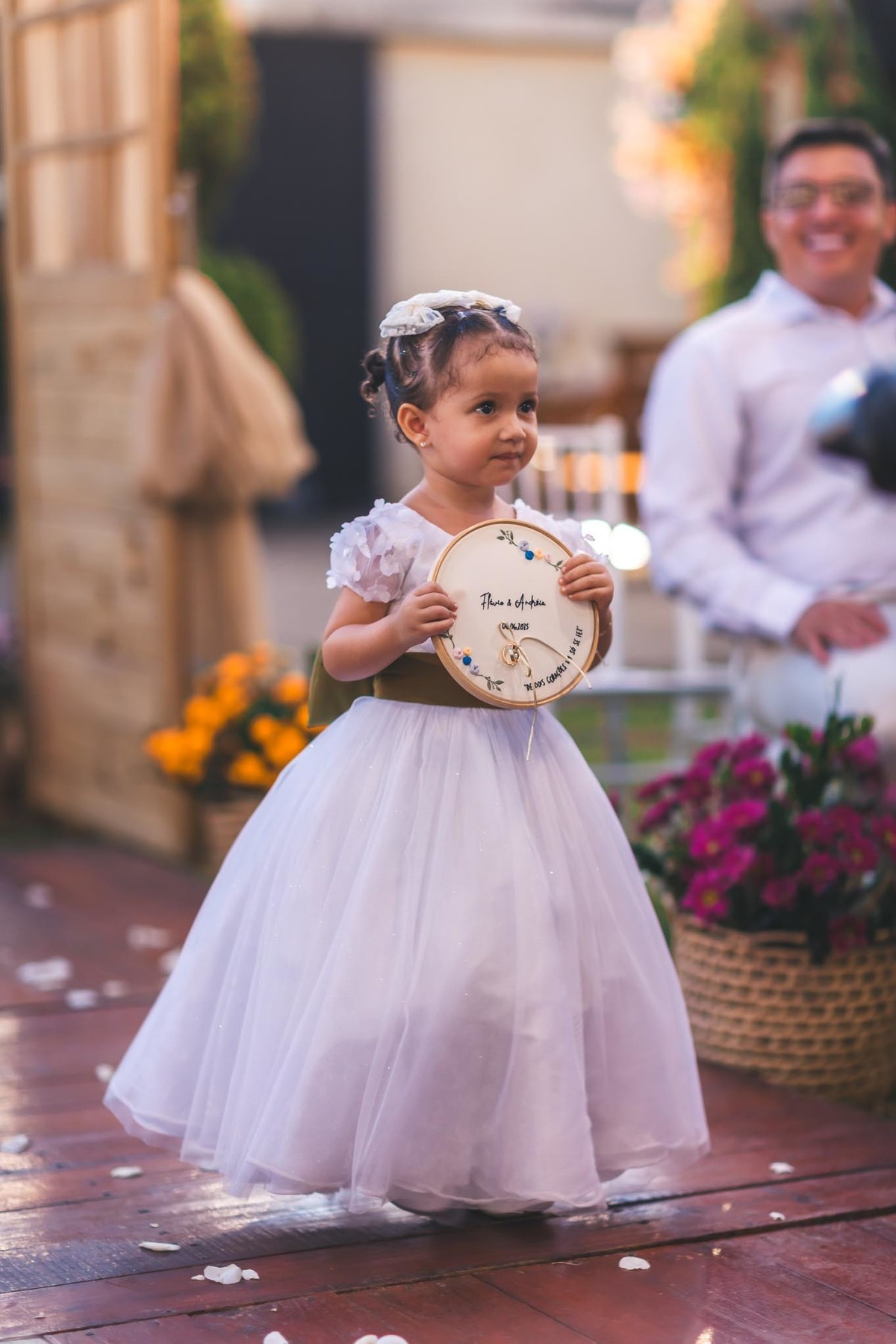 Cerimônia de casamento ao ar livre na Casa Maraponga às 16h