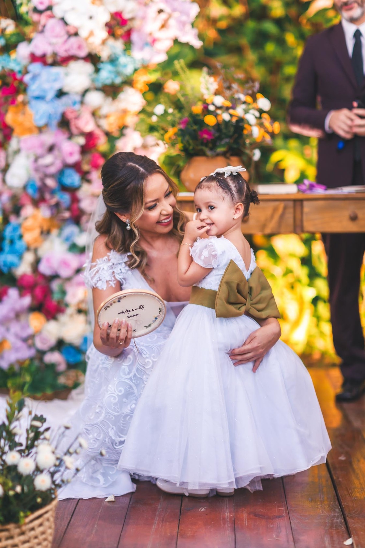 Cerimônia de casamento ao ar livre na Casa Maraponga às 16h