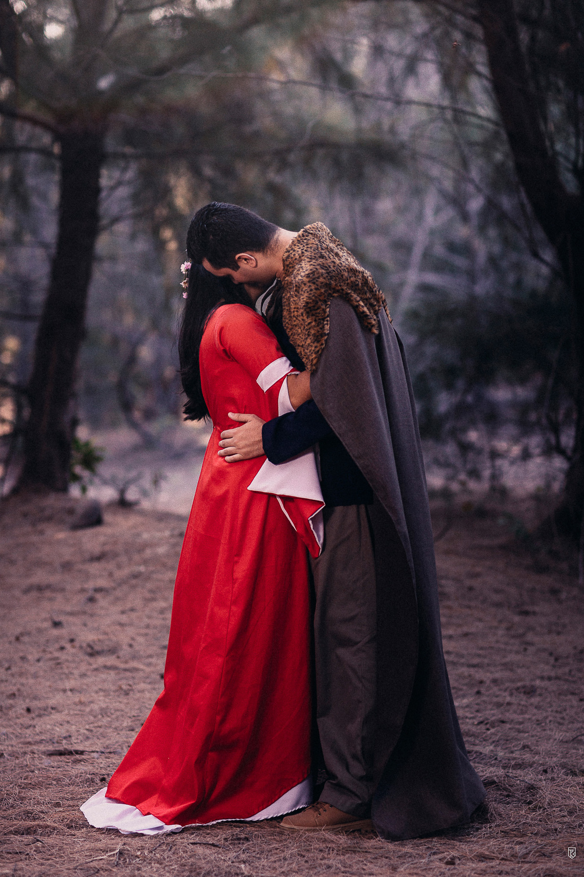 ensaio-pre-wedding-casal-vinking-game-of-trones-manga-guerreiro-medieval-book-casamento-criativo-diferente