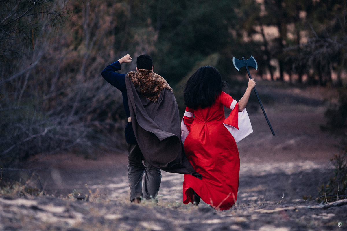 ensaio-pre-wedding-casal-vinking-game-of-trones-manga-guerreiro-medieval-book-casamento-criativo-diferente