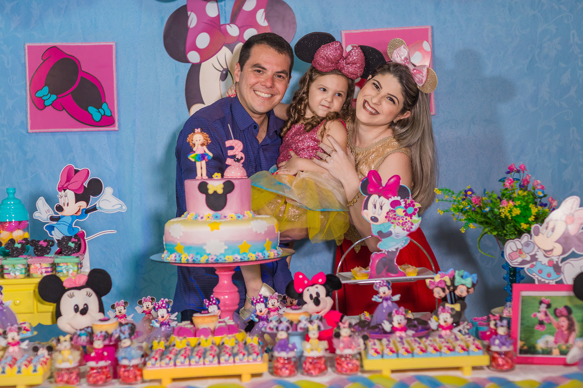 festa-infantil-tema minie-minie-mickey-bolo de aniversário-crianças-3 anos-decoração-foto-fotografo infantil-fortaleza-ceara-buffet-cerimonialista
