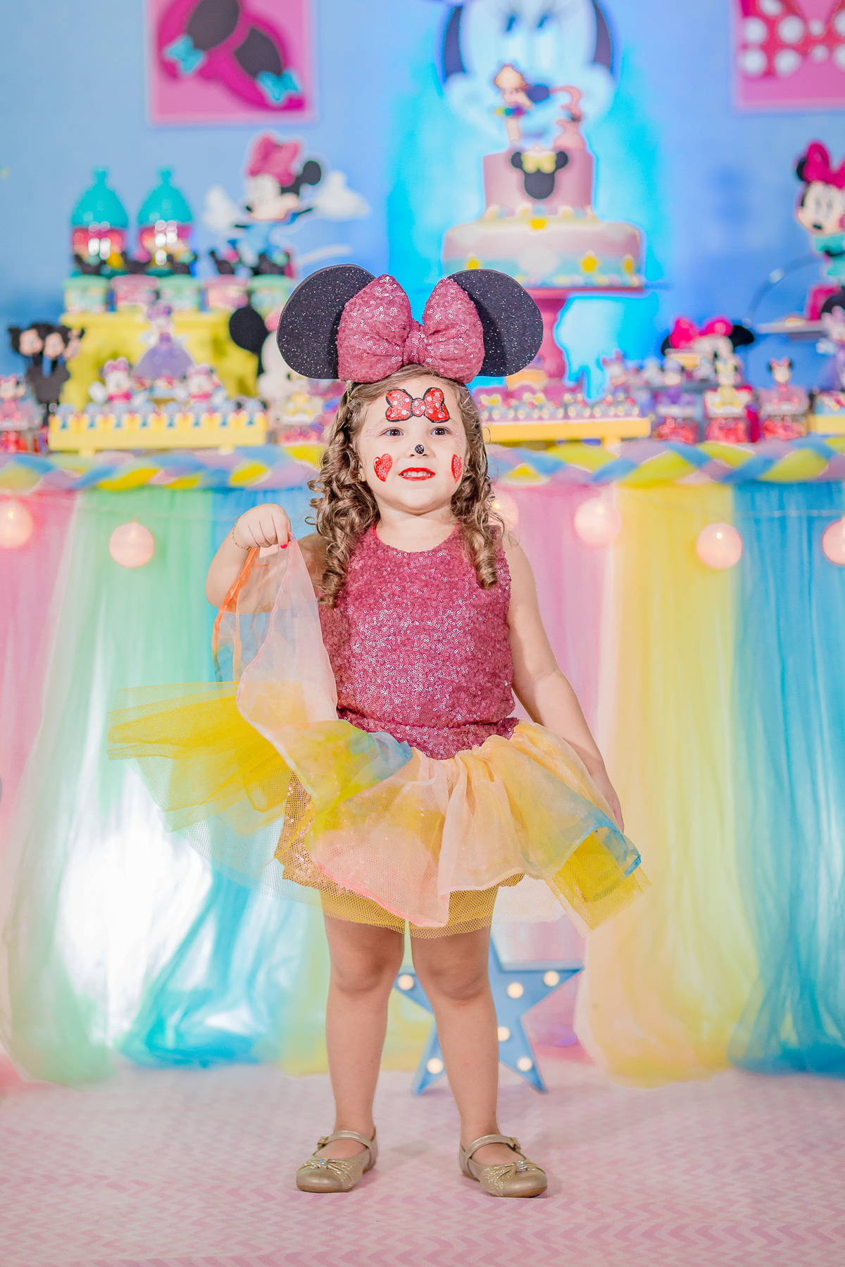 festa-infantil-tema minie-minie-mickey-bolo de aniversário-crianças-3 anos-decoração-foto-fotografo infantil-fortaleza-ceara-buffet-cerimonialista