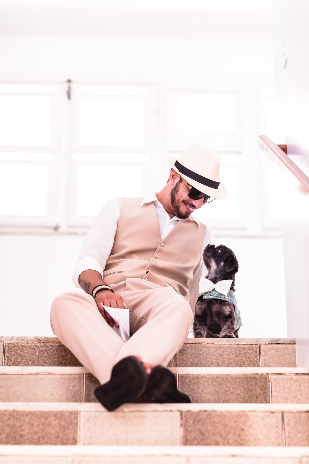 Pet cachoro Casamento