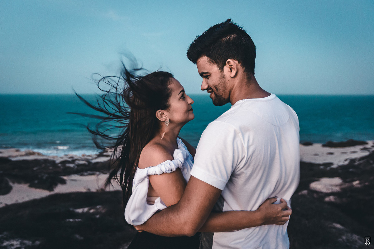 Ensaio Casal na praia-Aracati-Ce