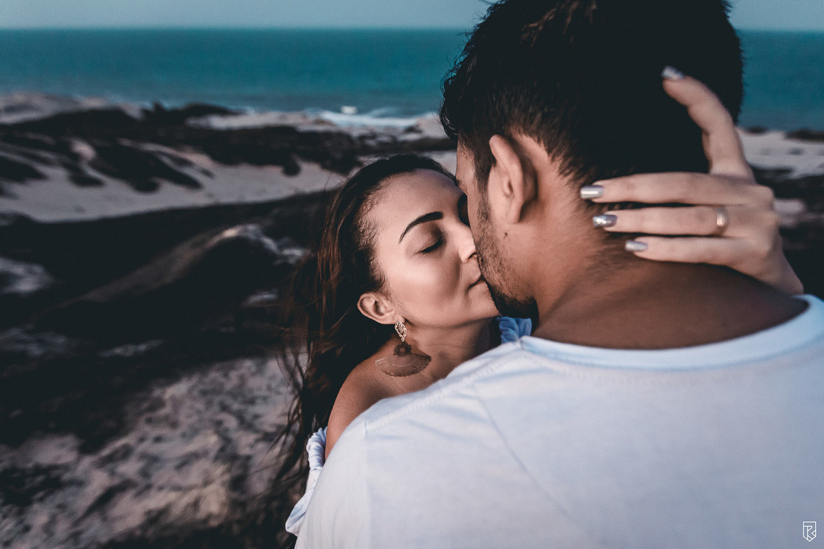 Ensaio Casal na praia-Aracati-Ce