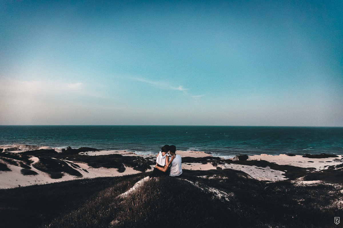 Ensaio Casal na praia-Aracati-Ce