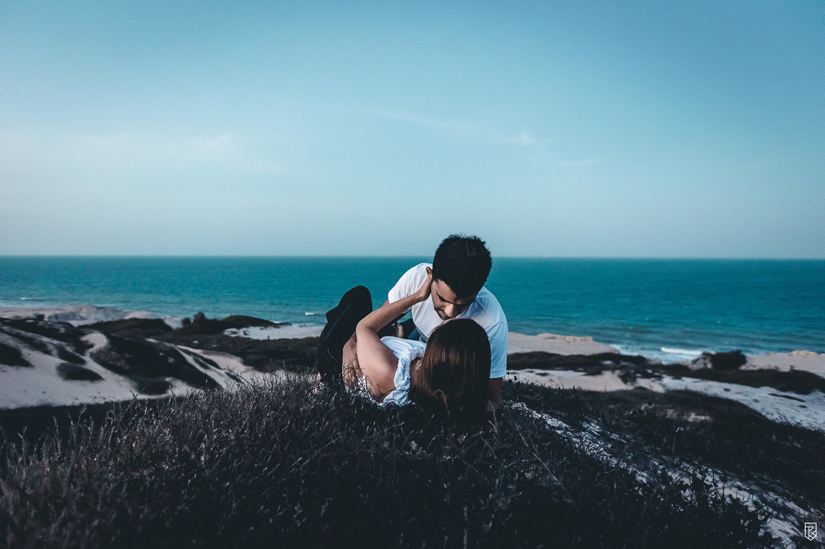 Ensaio Casal na praia-Aracati-Ce
