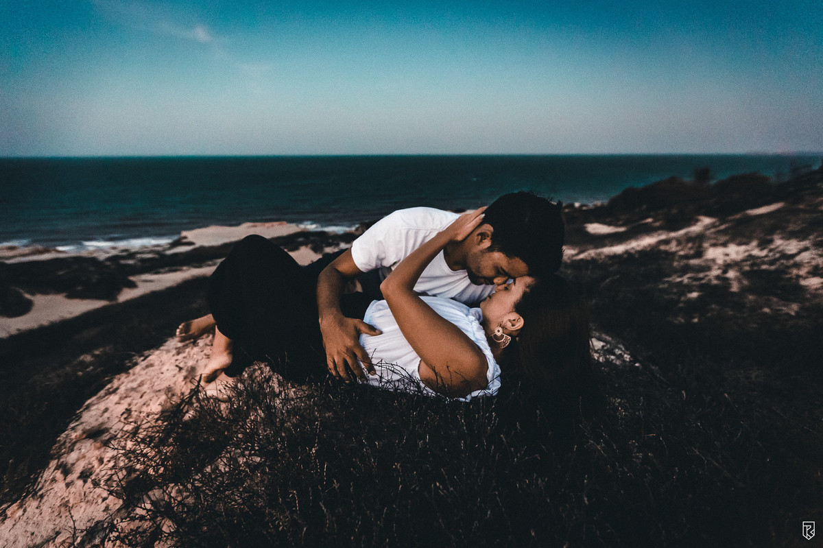 Ensaio Casal na praia-Aracati-Ce