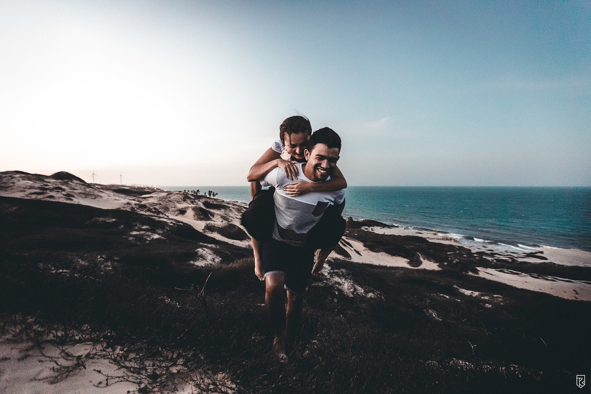 Ensaio Casal na praia-Aracati-Ce