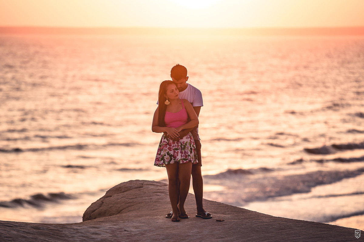 Ensaio Casal na praia-Aracati-Ce