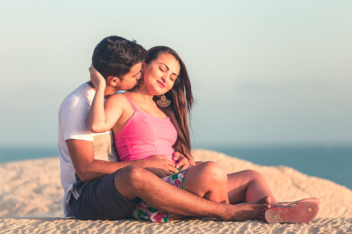 Ensaio Casal na praia-Aracati-Ce