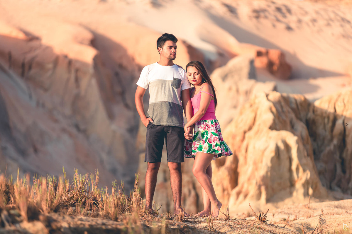 Ensaio Casal na praia-Aracati-Ce