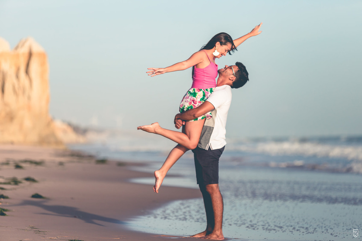 Ensaio Casal na praia-Aracati-Ce
