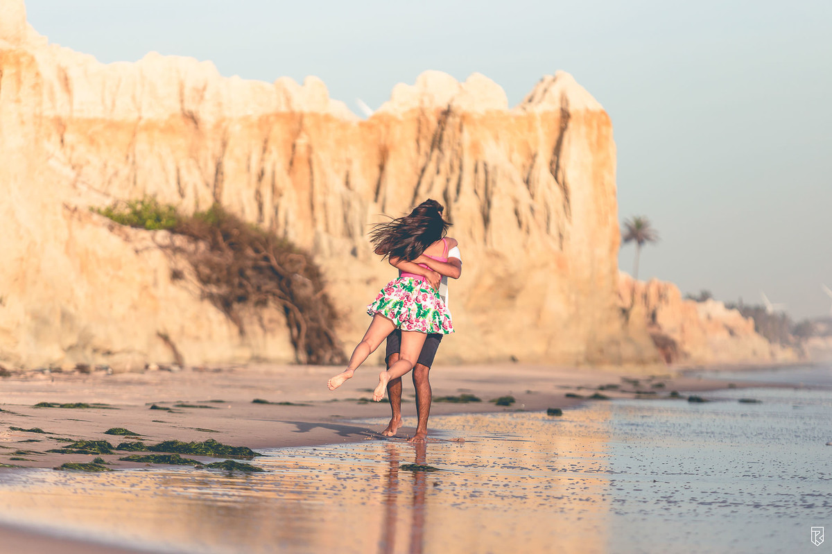 Ensaio Casal na praia-Aracati-Ce