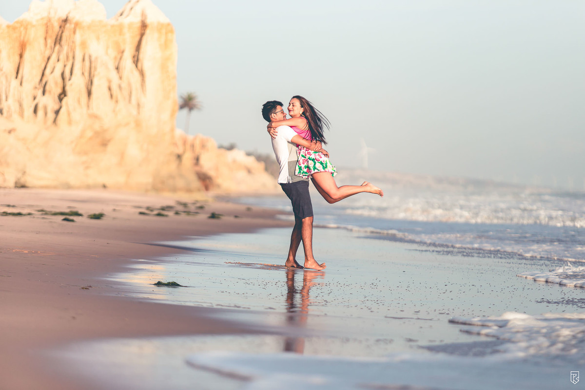 Ensaio Casal na praia-Aracati-Ce