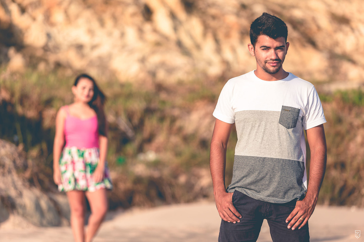 Ensaio Casal na praia-Aracati-Ce