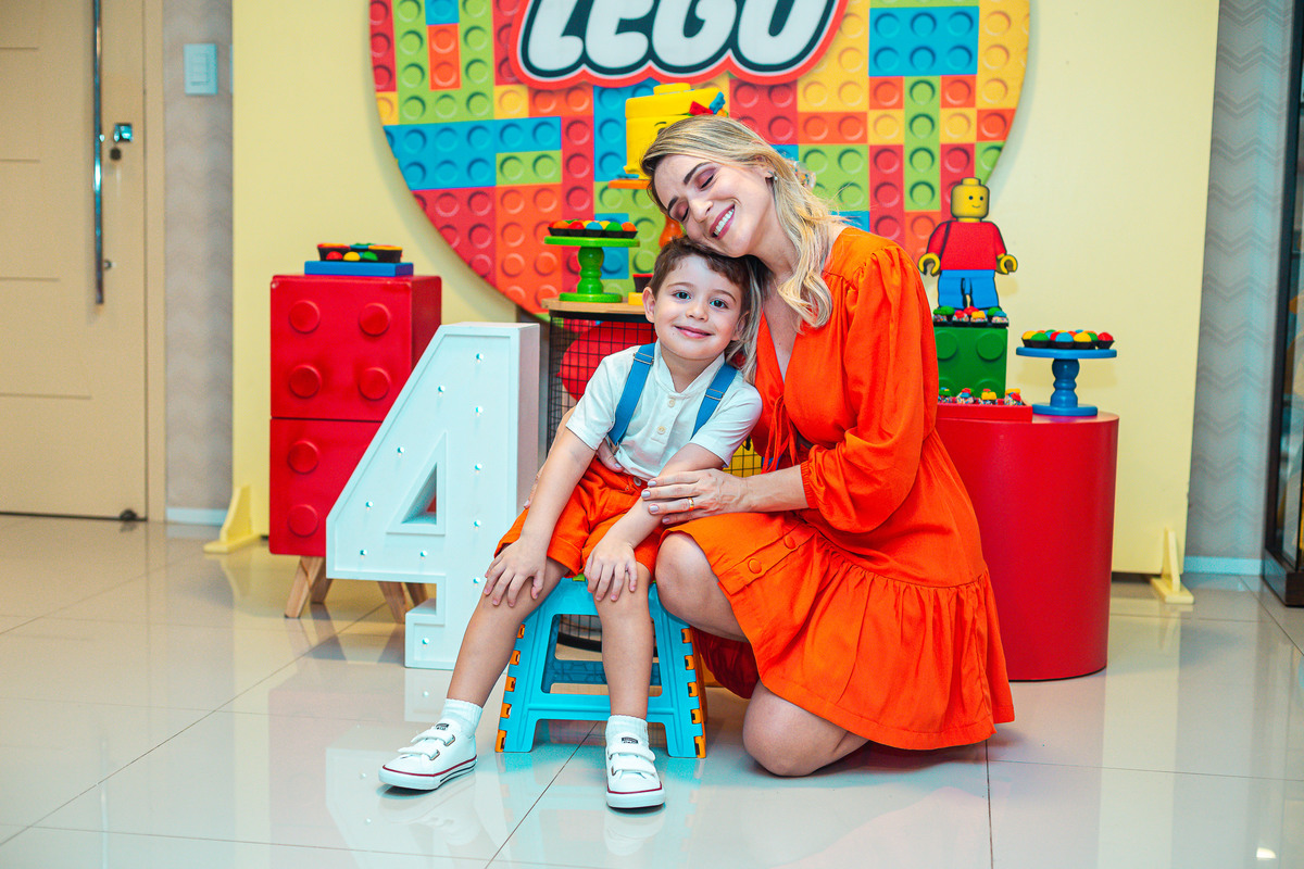 festa infantil-aniversário infantil-festa-aniversário-bolo-tema lego-lego