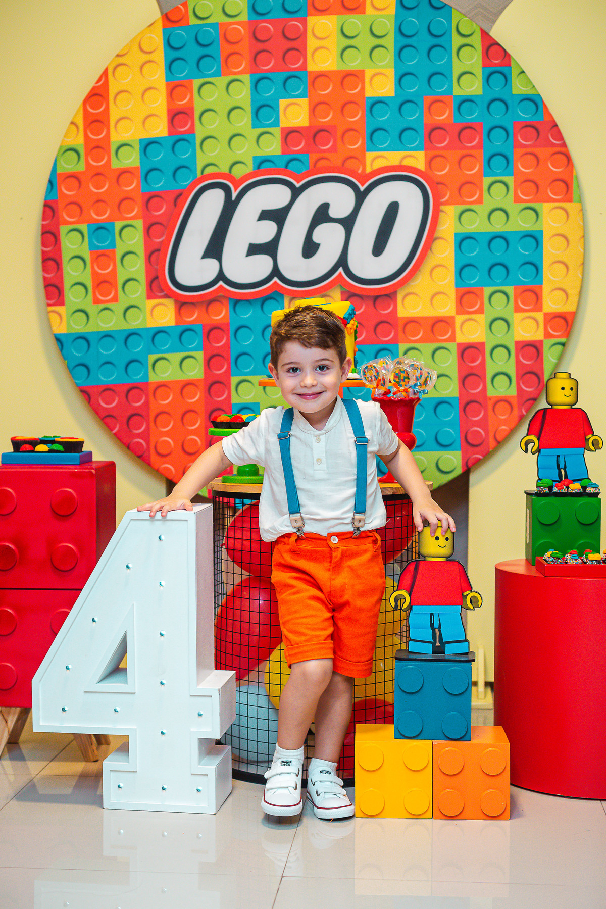 festa infantil-aniversário infantil-festa-aniversário-bolo-tema lego-lego