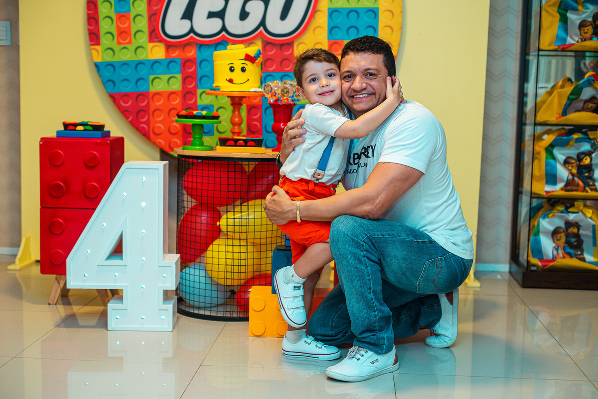 festa infantil-aniversário infantil-festa-aniversário-bolo-tema lego-lego