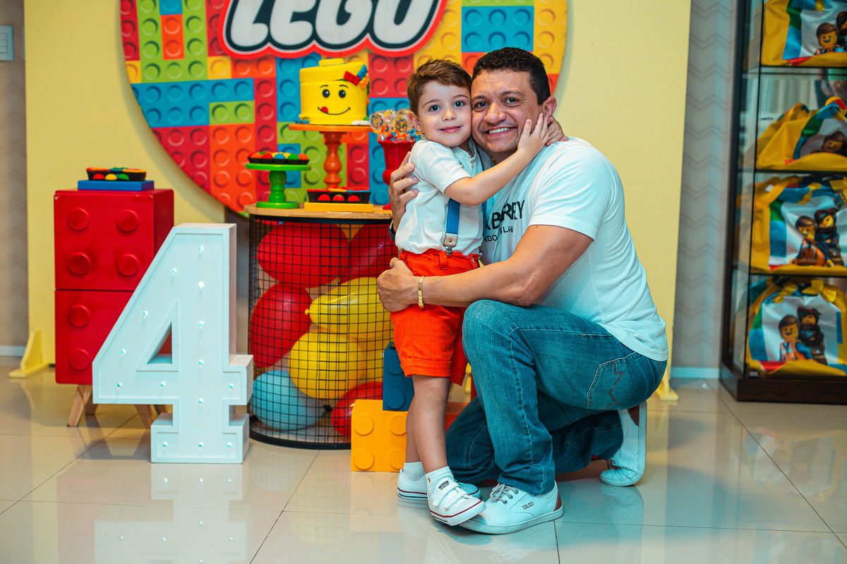 festa infantil-aniversário infantil-festa-aniversário-bolo-tema lego-lego