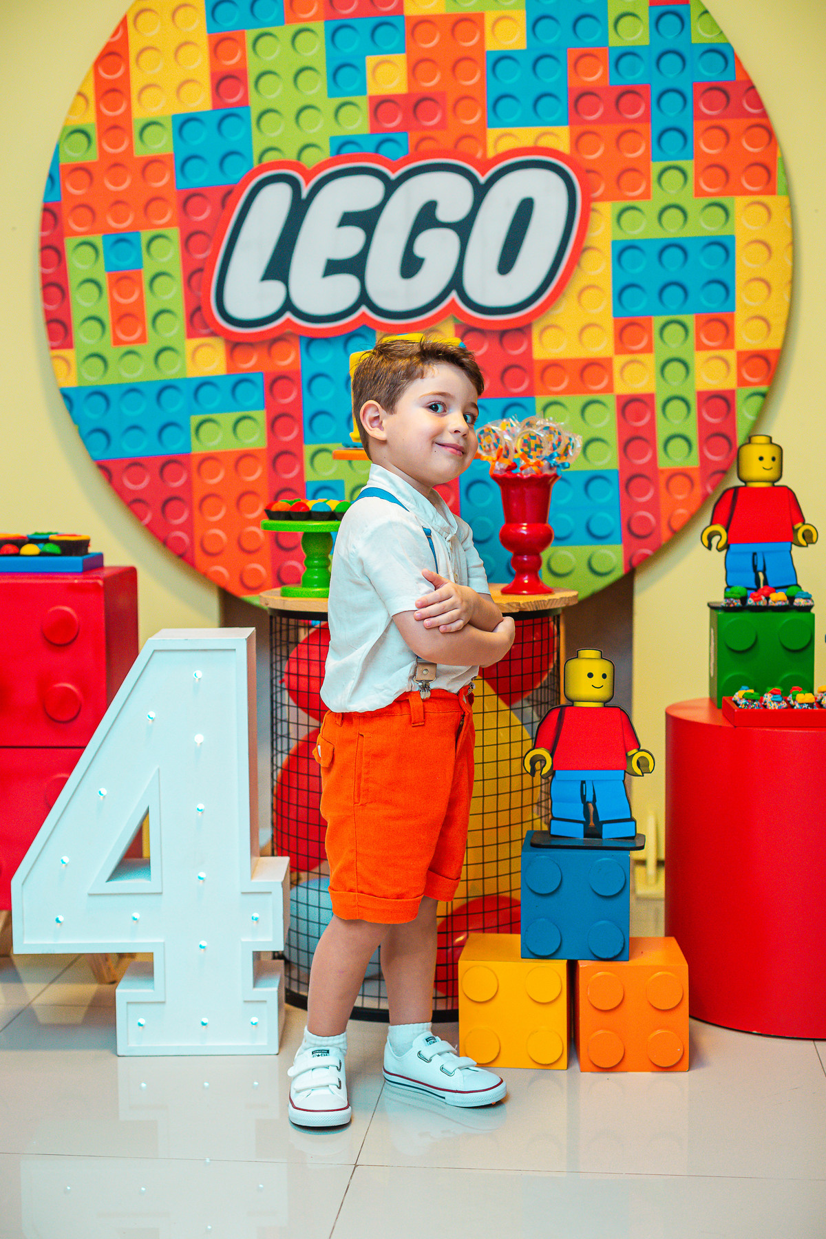 festa infantil-aniversário infantil-festa-aniversário-bolo-tema lego-lego