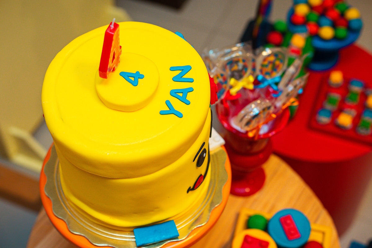 festa infantil-aniversário infantil-festa-aniversário-bolo-tema lego-lego
