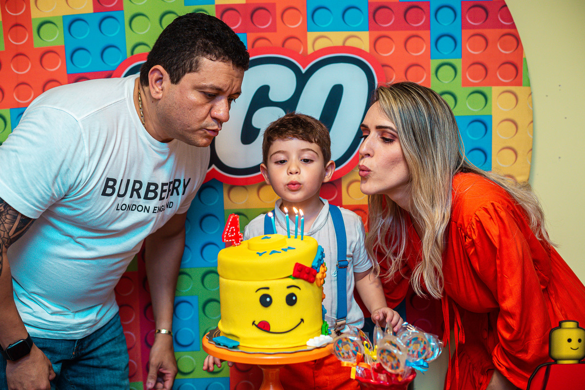 festa infantil-aniversário infantil-festa-aniversário-bolo-tema lego-lego