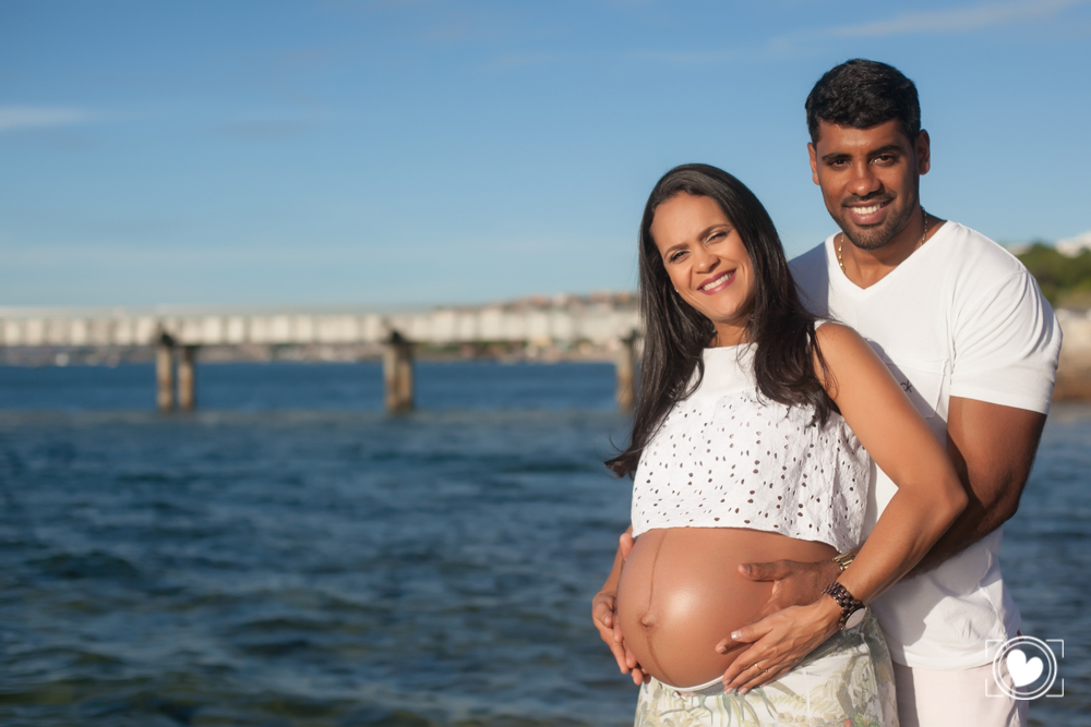 tudo pronto e eles estão muito felizes por esta nova fase maternal e paternal que começa em breve.