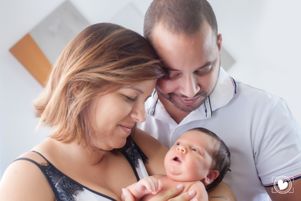 mamãe e papai, resultou em Bernardo, uma família que o ama muito em cada segundo