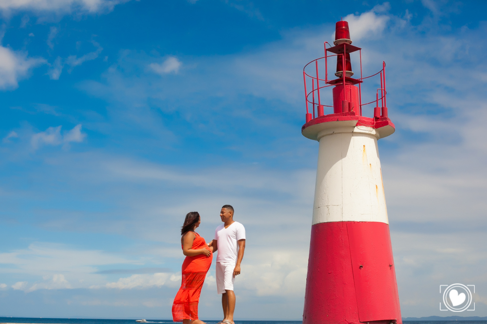 Assim como o farol, eles irão guiar a filha por todo o caminho de sua vida. venha o que vier, eles estarão lá pra orienta-la.