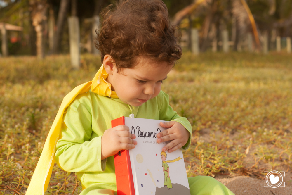 Hora da leitura e hoje será O Pequeno Príncipe  que é um clássico da nossa literatura infantil.
