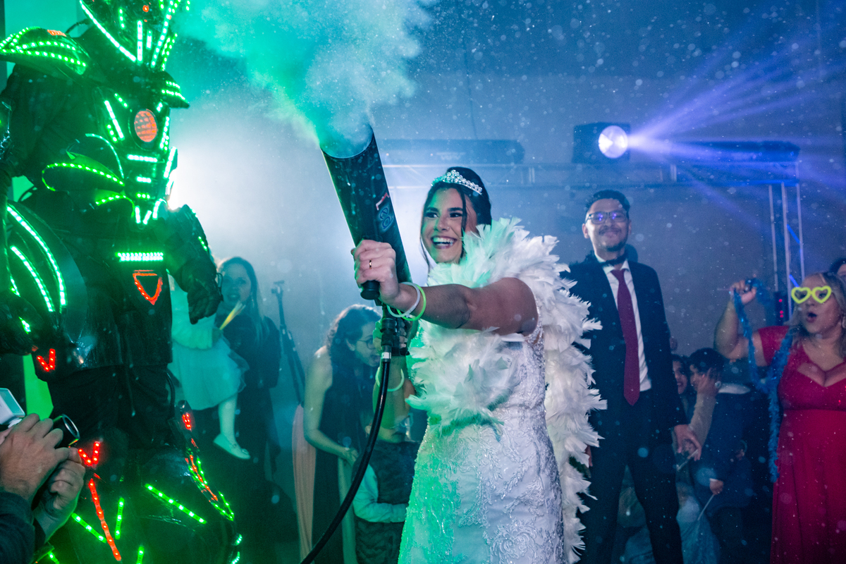 Robô de Led Megatron