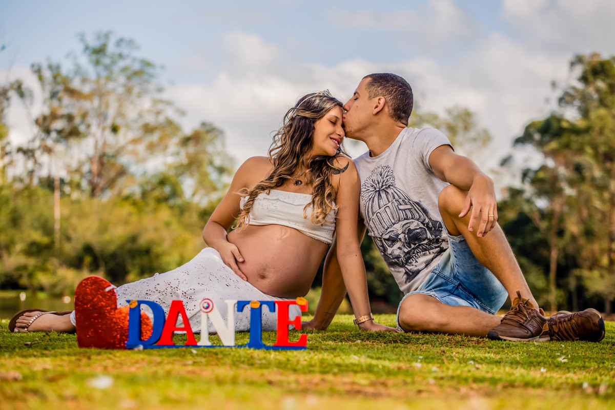 Ensaio Gestante Parque acessórios