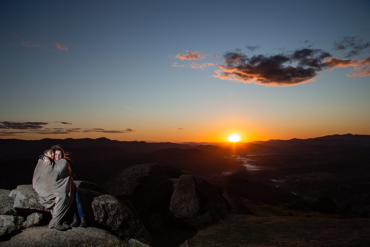 Pico do olho d'água nascer do sol