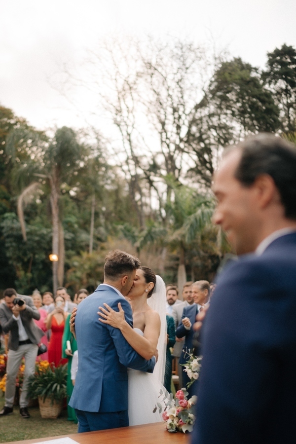 Viva os noivos, beijo dos noivos